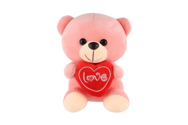 Peluche orsetto seduto con cuore