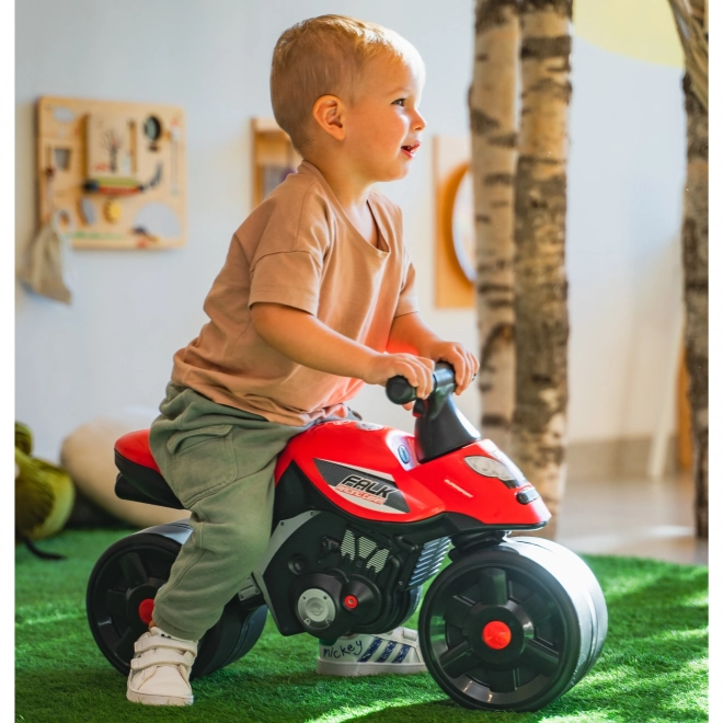 Jeep Racing Rosso Ruote Larghe per Bambini da 2 Anni