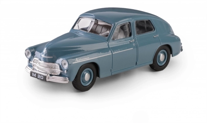 Veicolo storico Warszawa M20 grigio