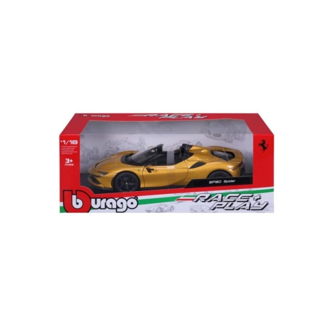 Ferrari SF90 Spider in scala 1:18 da Bburago