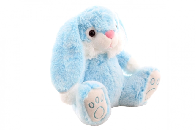 Coniglio di peluche blu