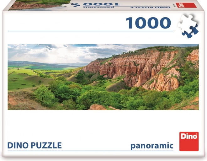 Puzzle panoramico Dino Rosso Canyon 1000 pezzi