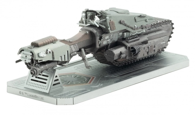 Puzzle 3D Metal Earth Star Wars: Treadspeeder del Primo Ordine