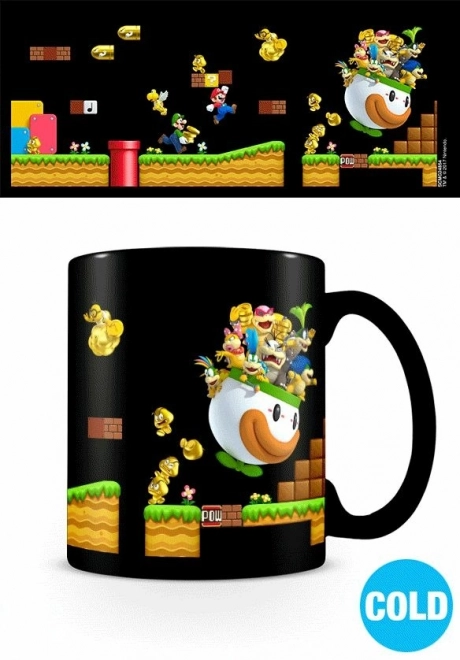 Tazza che cambia Super Mario (Corsa alla moneta d'oro), 315 ml