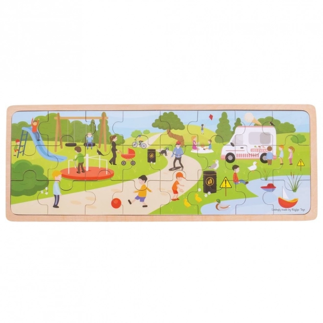 Puzzle Parco in Legno