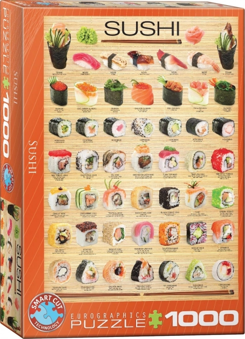 Puzzle Sushi 1000 Pezzi Eurographics