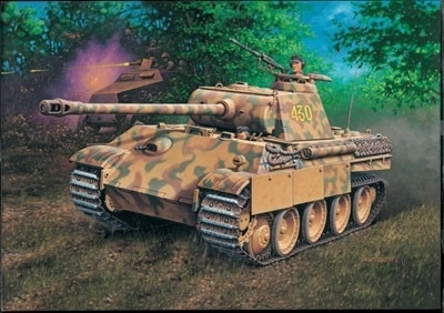 Modello di carro armato Panzer V Panther Ausführung G