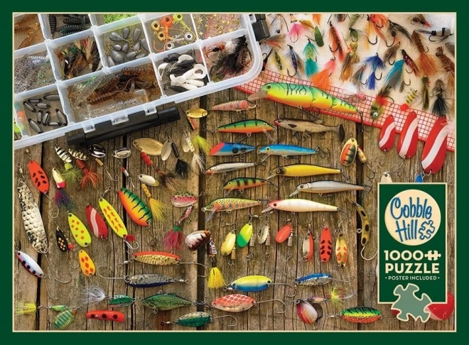 Puzzle Cobble Hill esche da pesca 1000 pezzi