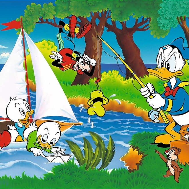 Puzzle Avventura al lago 160 pezzi