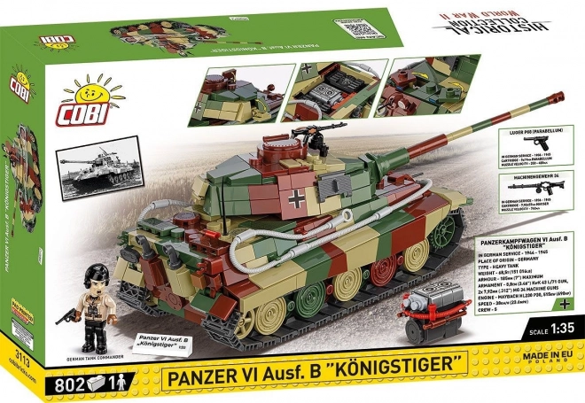 Carro armato Panzer VI Königstiger in scala