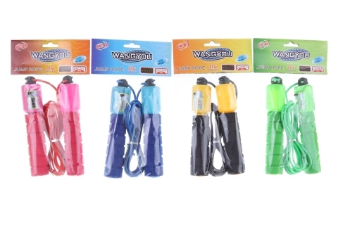 Corda per saltare in plastica con contatore 2,5 m