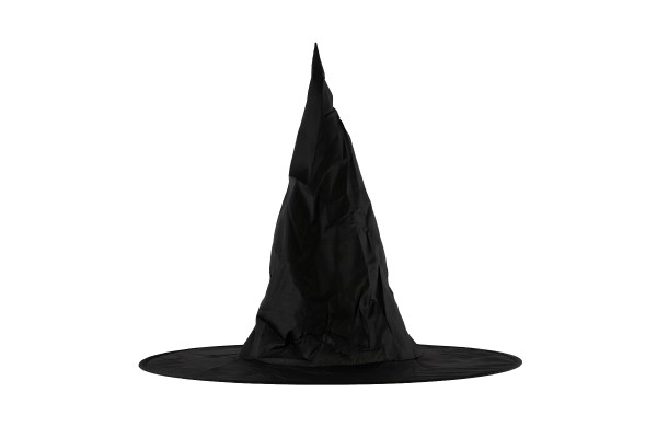 Cappello da strega pieghevole adulto 38 cm per carnevale