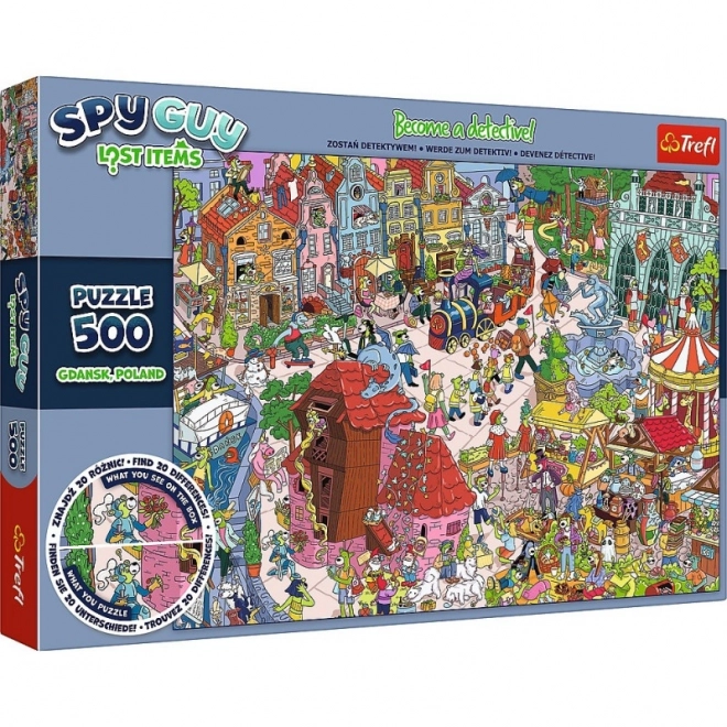 Puzzle 500 pezzi Spy Guy Oggetti Smarriti