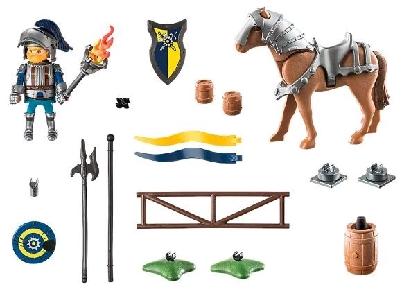 Set di figurine Novelmore 71297 Cortile d'addestramento