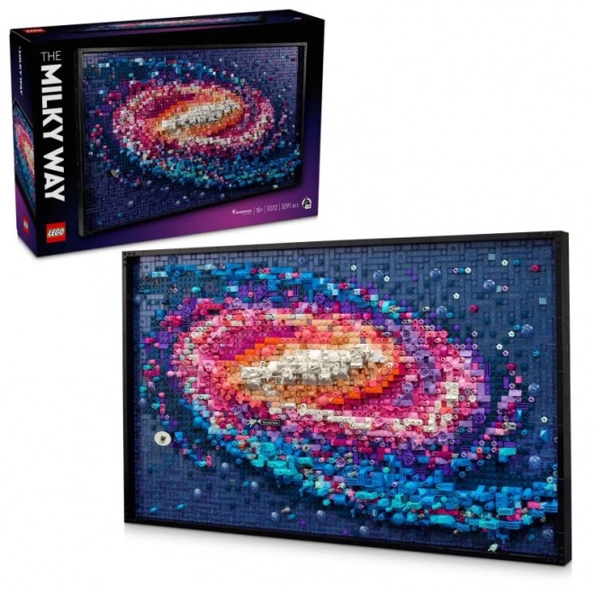 Arte del LEGO Via Lattea