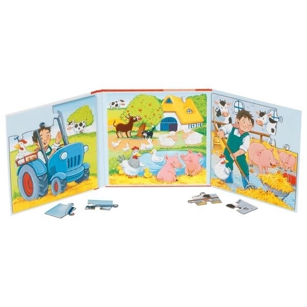 Puzzle magnetico libro Equitazione