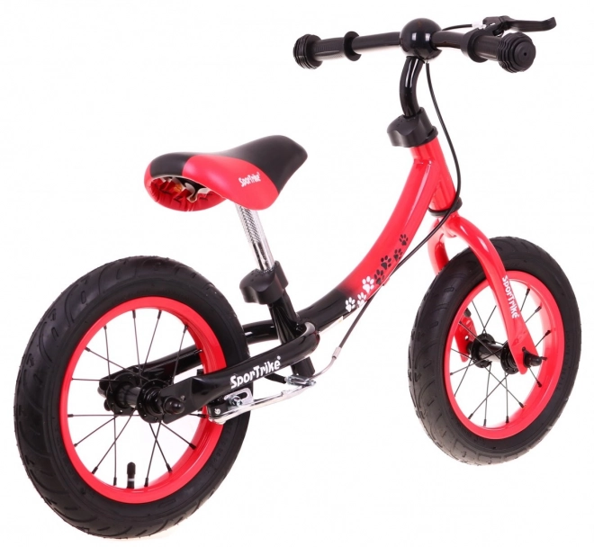 Bicicletta Senza Pedali per Bambini Boomerang SporTrike Rossa