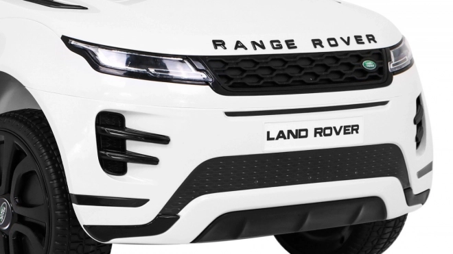 Macchina elettrica Range Rover Evoque bianca