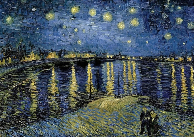 Puzzle museo serie: notte stellata ii 1000 pezzi