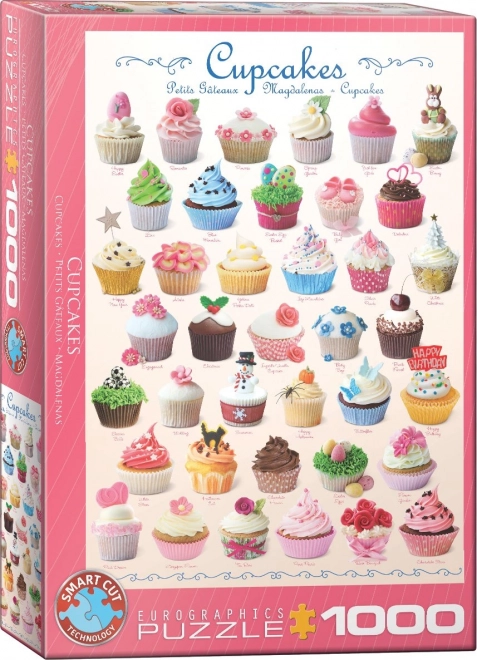 Puzzle Cupcakes 1000 pezzi