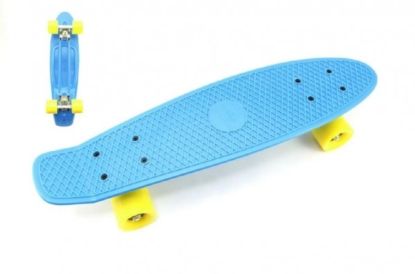 Skateboard Pennyboard – Blu, ruote gialle