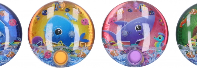 Gioco d'acqua a forma di creature marine