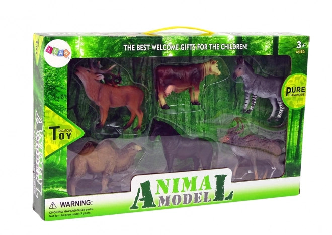 Set di figurine animali della foresta