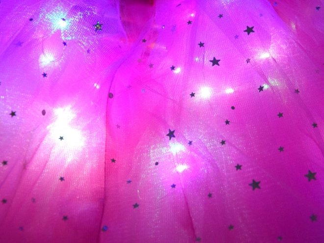 Costume Fatina Rosa Brillante con Ali e Bacchetta – Rosa scuro