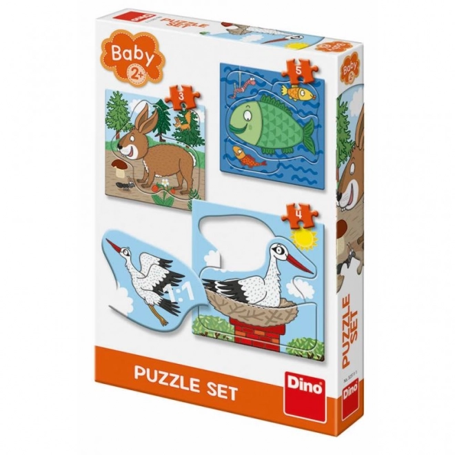 Puzzle Animali per Bambini DINO