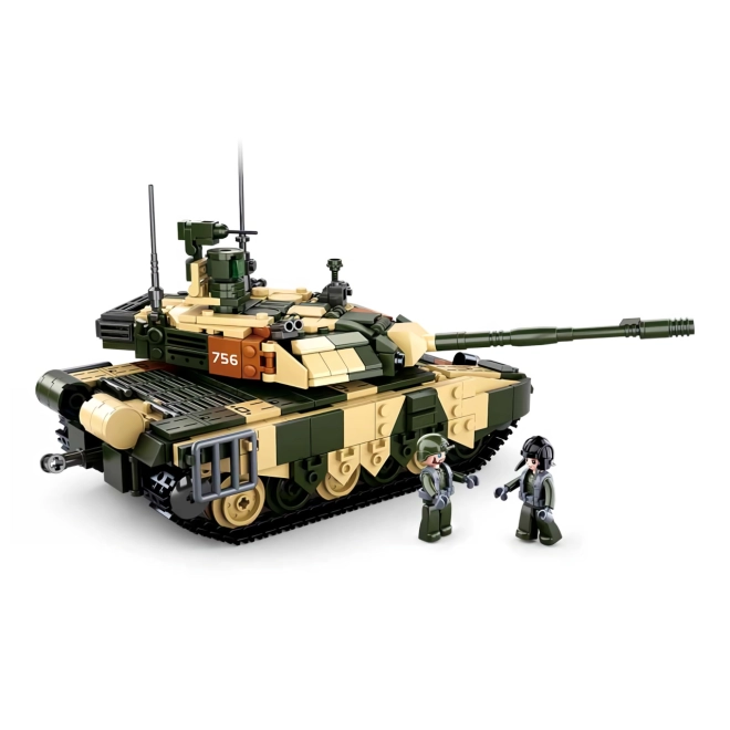 Modello realistico del carro armato T-90