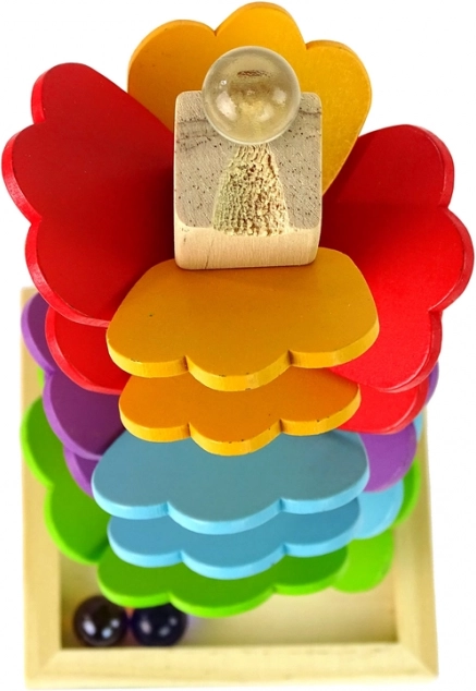 Solida struttura in legno e colori sicuri