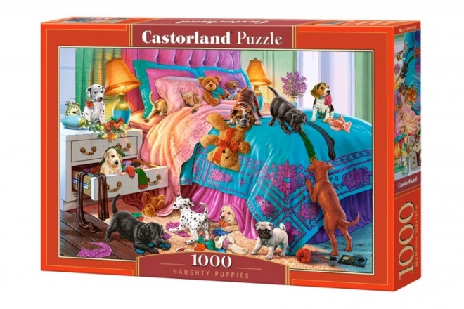 Puzzle 1000 pezzi - Cuccioli dispettosi