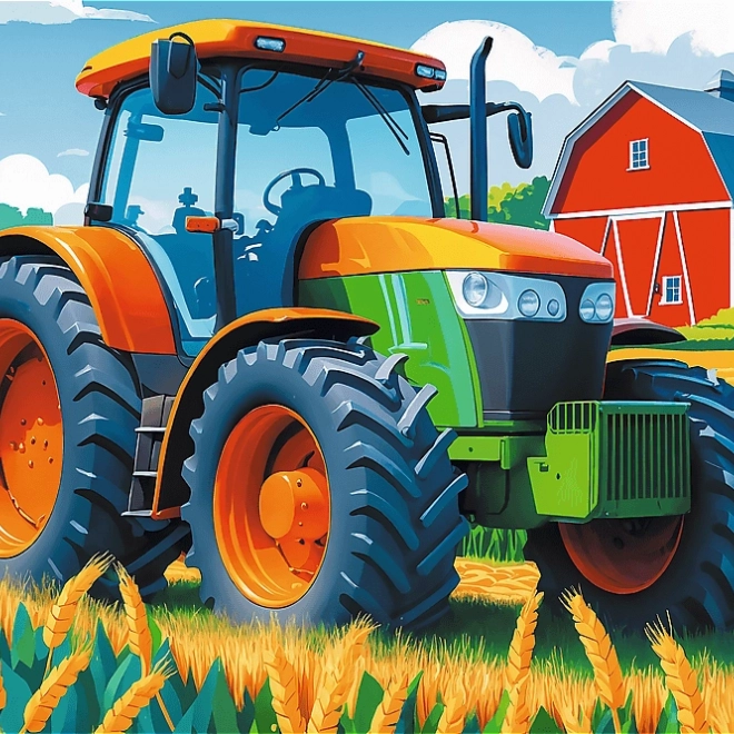 Puzzle Trefl Carro del Contadino 60 pezzi