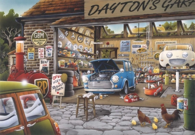 Puzzle autofficina Daytona 500 pezzi