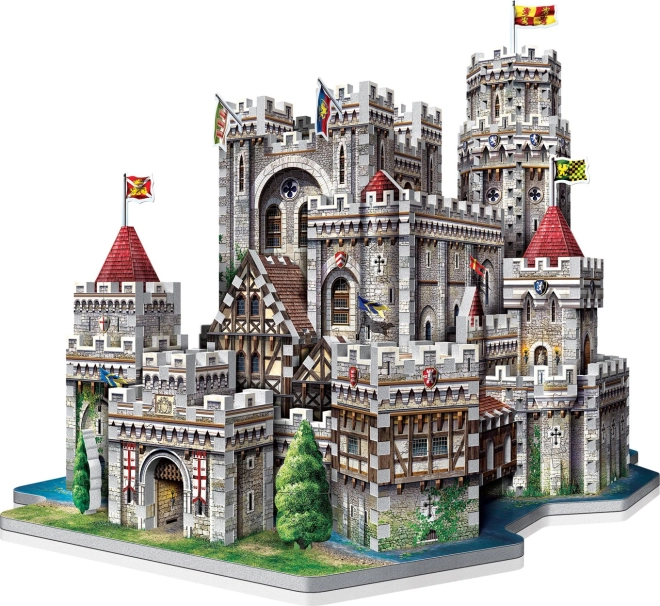 Castello realistico con ricchi dettagli