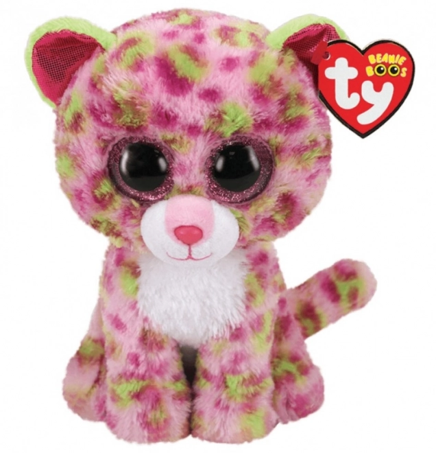 Peluches TY Beanie Boos Leopard Rosa Lainey