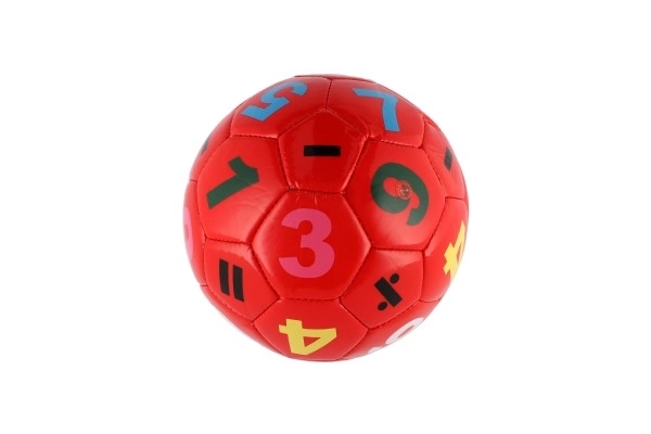 Palla Da Calcio Piccola Junior Gonfiato Cucito Pelle 15cm