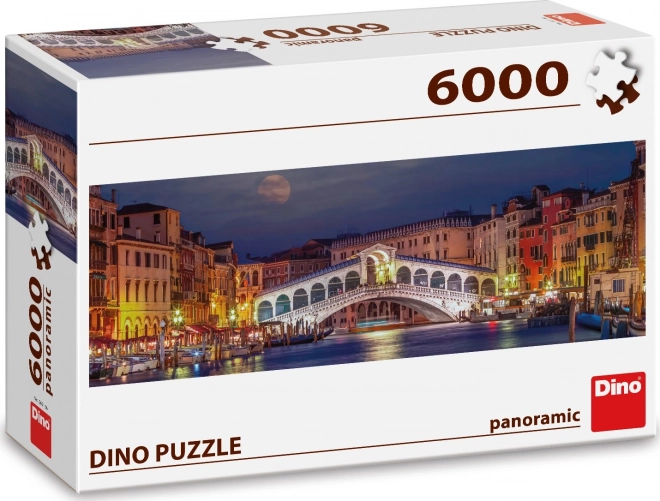 Puzzle panoramico Ponte di Rialto 6000 pezzi