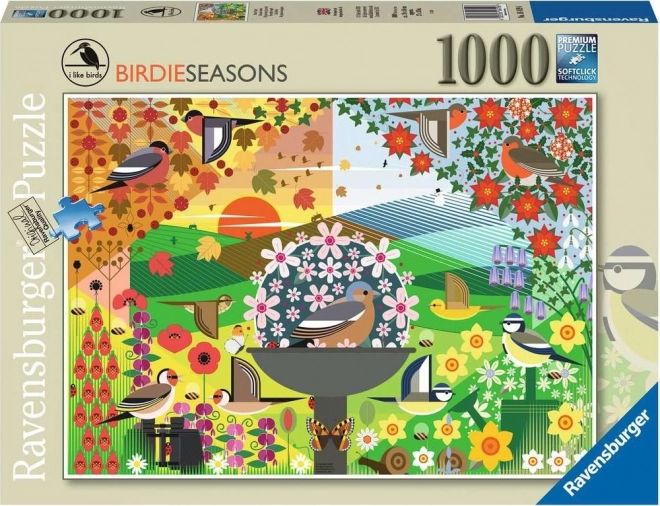 Puzzle Ravensburger Amo gli uccellini 1000 pezzi