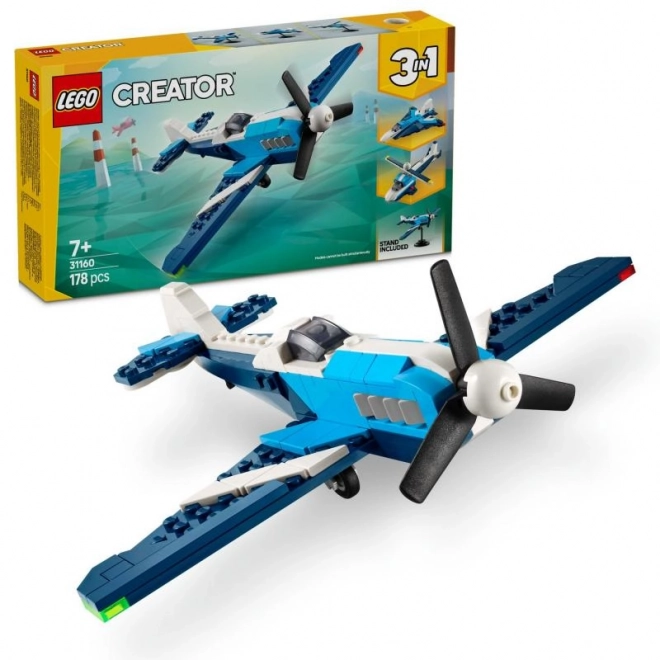 Lego Creator 3 in 1 Aereo da Corsa