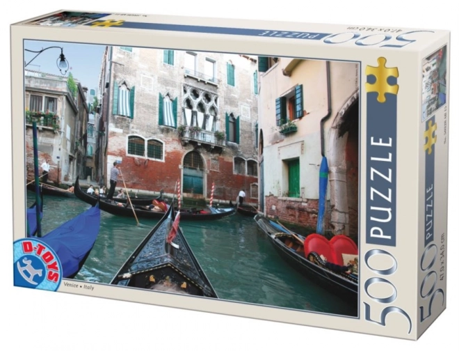 Puzzle Gondola sul Canale 500 pezzi