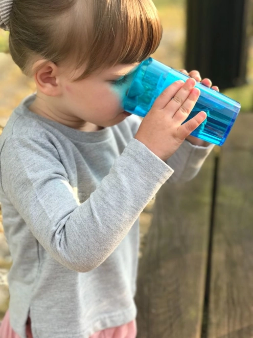 Tazza da allenamento infrangibile per bambini Reflo blu