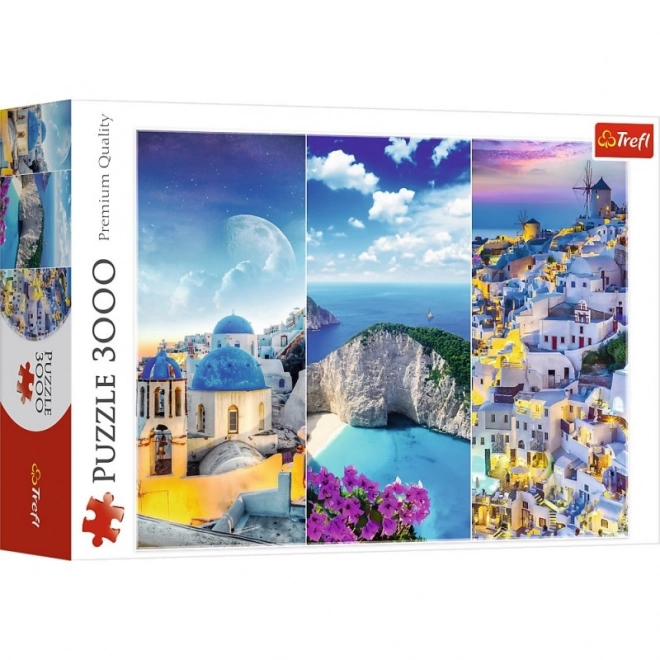 Puzzle Trefl 3000 Pezzi - Vacanze in Grecia