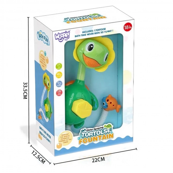 Gioco da Bagno Tartaruga Fontana Mini di WOOPIE