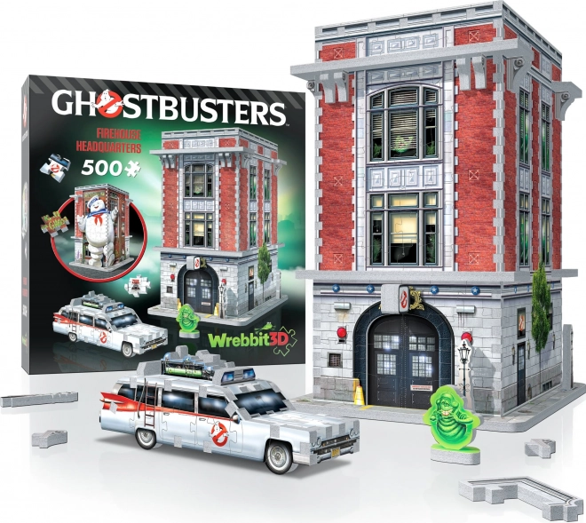 Puzzle 3D Wrebbit Ghostbusters Caserma dei Ghostbusters