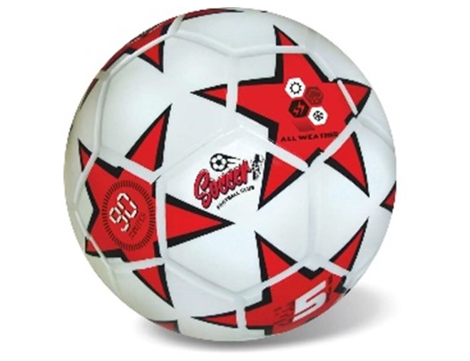 Pallone da calcio rosso 23 cm