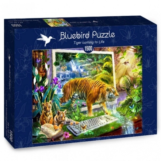 Puzzle rinascita delle tigri 1500 pezzi