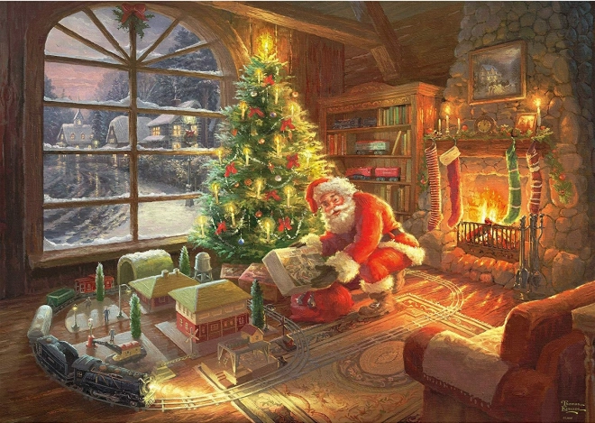 Puzzle Natale Santa 1000 pezzi