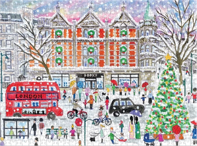 Puzzle Natale a Londra 1000 pezzi Galison