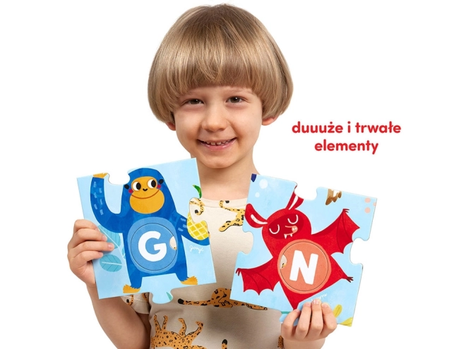 CzuCzu puzzle grandi con foro Alfabeto